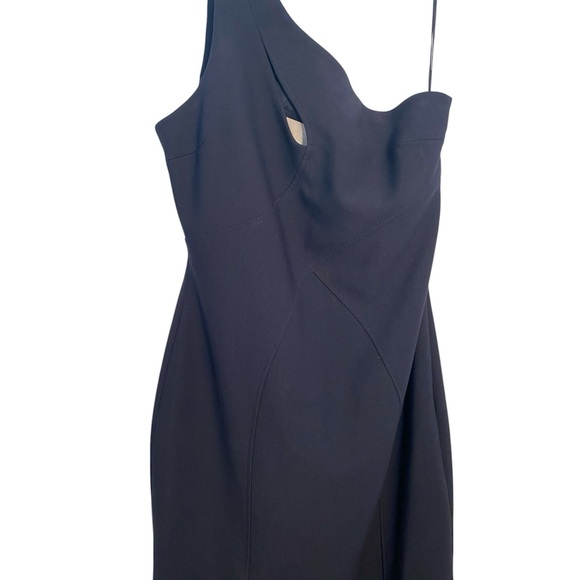 Cinq á sept long navy dress - Picture 5 of 16